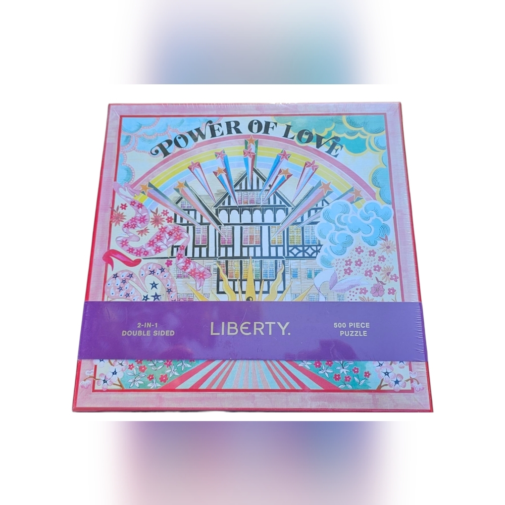 NEW Galison Liberty 'Power of Love' Puzzle DOUBLE-SIDED 500 Pieces - Picture 4 of 5